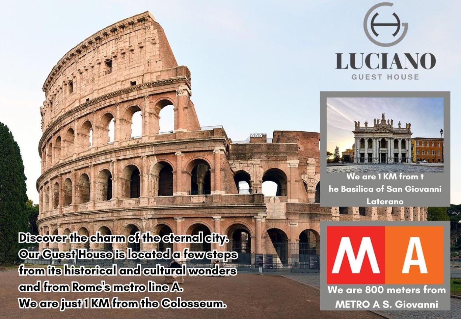Luciano San Giovanni Guest House Rom Exterior foto